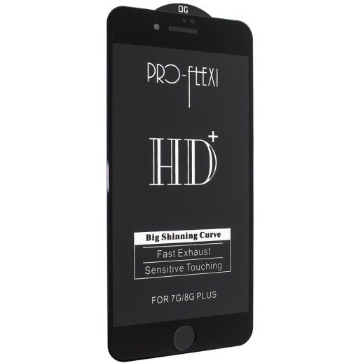 Захисне скло PRO-FLEXI HD+ APPLE IPHONE 7 PLUS | 8 PLUS ЧОРНИЙ