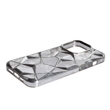 Накладка Abstraction Color для Apple iPhone 14 Pro Max Silver