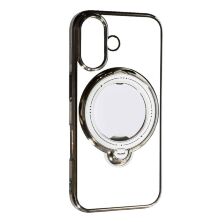 Накладка TPU With Stand для Apple iPhone 16 Silver