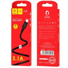 Кабель USB Denmen D23L USB - Lightning (2.1A) 2 метри