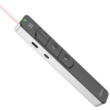 Лазерная указка Hoco GM202 Smart PPT page turning pen, silver