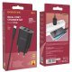 Мережевий зарядний пристрій Borofone BN2 2*USB 2,1A + кабель USB - Type-C, чорний