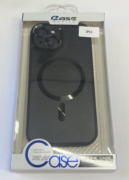 Case Carbone Shield Magsafe for Apple Iphone 15