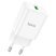 Мережевий зарядний пристрій HOCO N26 QC 3.0 3A USB БIЛИЙ