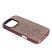 Накладка Puloka Diamonds для Apple iPhone 16 Pro Max Bronze