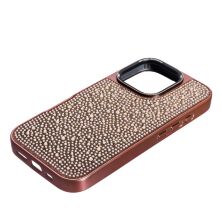Накладка Puloka Diamonds для Apple iPhone 16 Pro Max Bronze