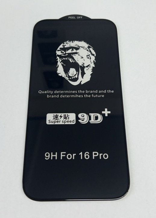 Защитное стекло Super Speed 9D+ for Apple Iphone 16 Pro/ 17
