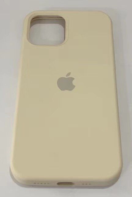 Чохол Silicone Case Copy Without Box Apple iPhone 12 / 12 Pro Antique White