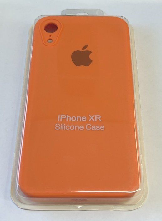 Чохол Silicone Case Copy Apple iPhone Xr Square Orange 10