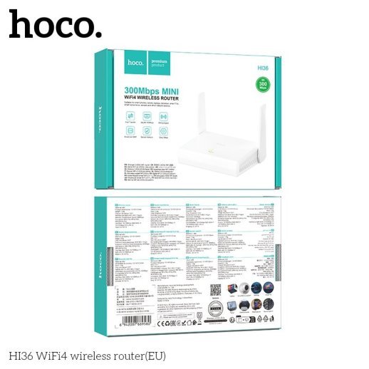 Wi-Fi роутер HOCO HI36 WiFi4 Wireless Router