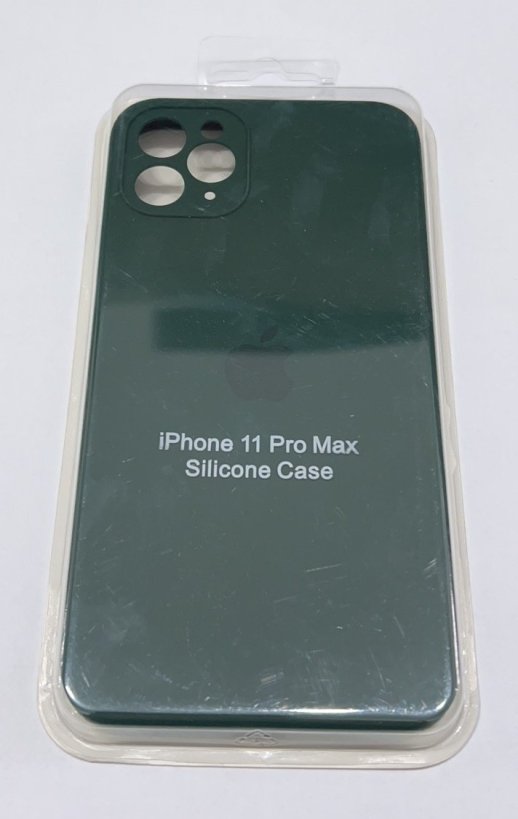Чохол Silicone Case Copy Apple iPhone 11 Pro Max Square Green, 08