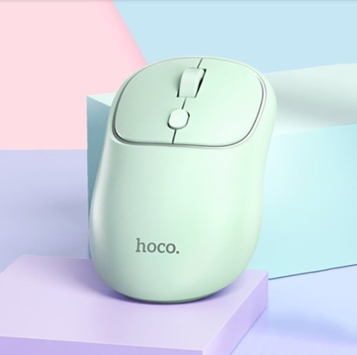 Мишка бездротова HOCO GM25 Royal dual-mode, light green