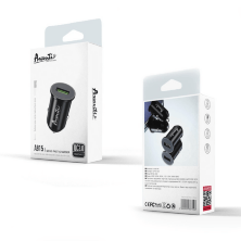 Автомобільний зарядний пристрій Avantis A915 QC3.0 18W Black