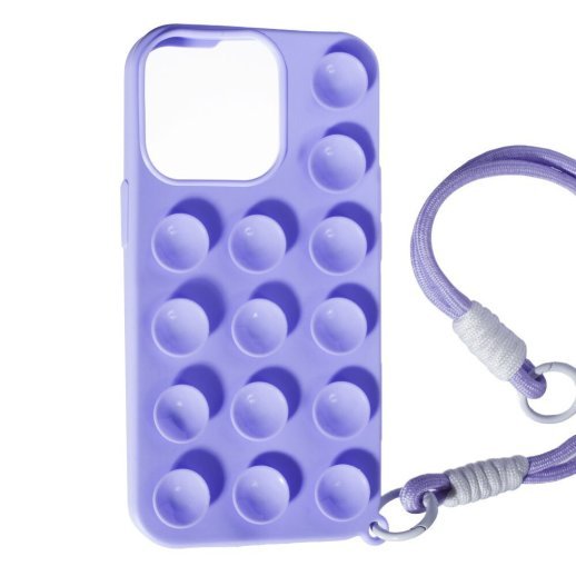 Накладка Selfie Case для Apple iPhone 14 Pro Max/ 15 Pro Max Purple