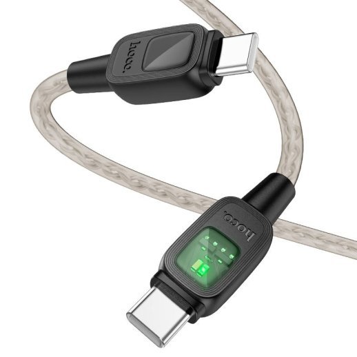 USB-C кабель HOCO U124 60W Type-C - Type-C ЧОРНИЙ