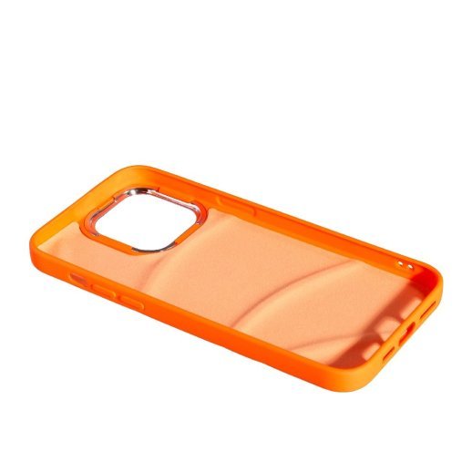 Силіконовий чохол Soft Puffer для Apple iPhone 15 Pro Orange