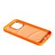 Силіконовий чохол Soft Puffer для Apple iPhone 15 Pro Orange