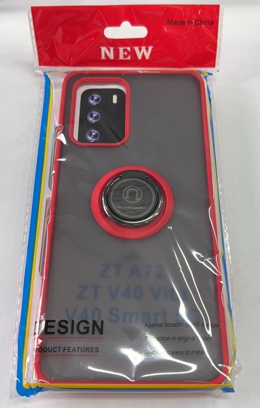 Case Ring for ZTE V40 / V40 5G / A72 Black