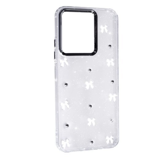 Чохол Glue Case Hit для Xiaomi Redmi 15C (Global) 171 мм / Poco C85 White Bows
