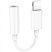 Аудіо-конвертор HOCO LS34 Original Lightning (папа) - 3,5 мм (мама), 8 см, білий