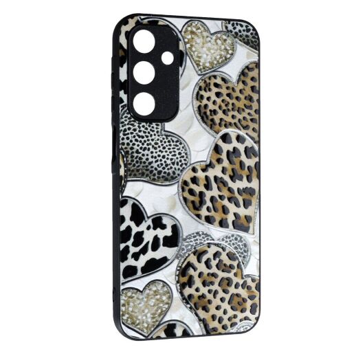 Накладка Fashion Mix для Samsung A25 Leopard Hearts