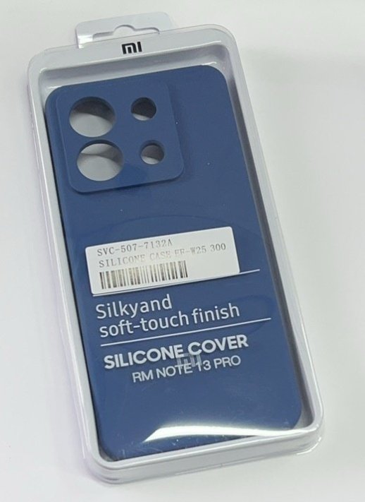 Чохол Silicone Case for Xiaomi Redmi Note 13 Pro 5G Navy Blue