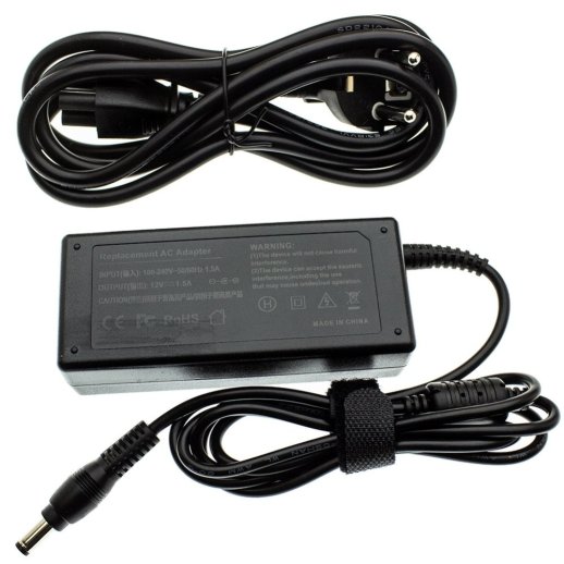 Блок живлення для монітору TFT 12V 1.5A (штекер 5.5*2.5 мм)