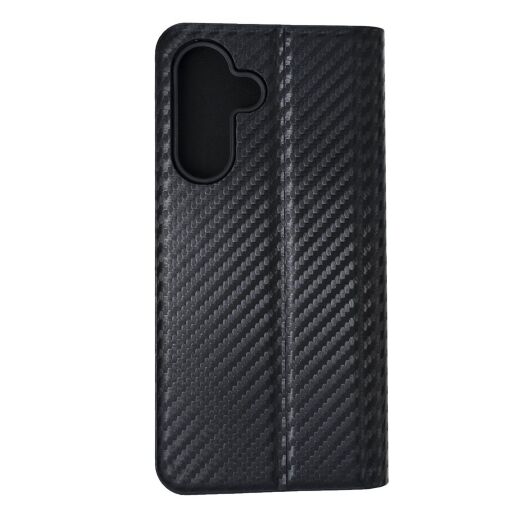 Книга Flip Cover Carbon для Samsung A36/ A56 Black