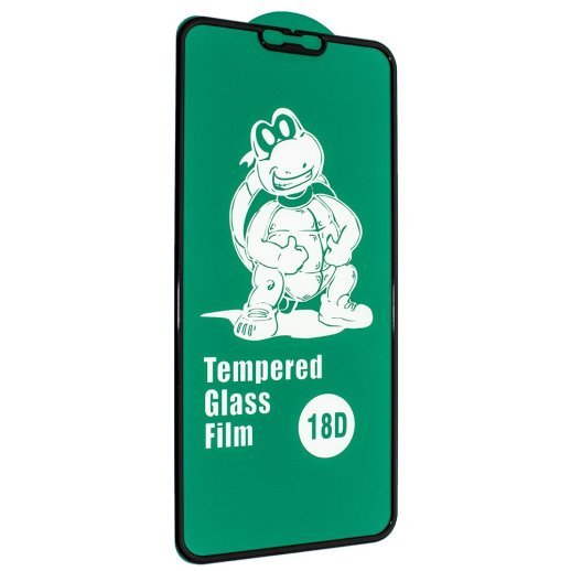 Захисне скло 18D із захисним бортом OPPO A5 ЧОРНИЙ