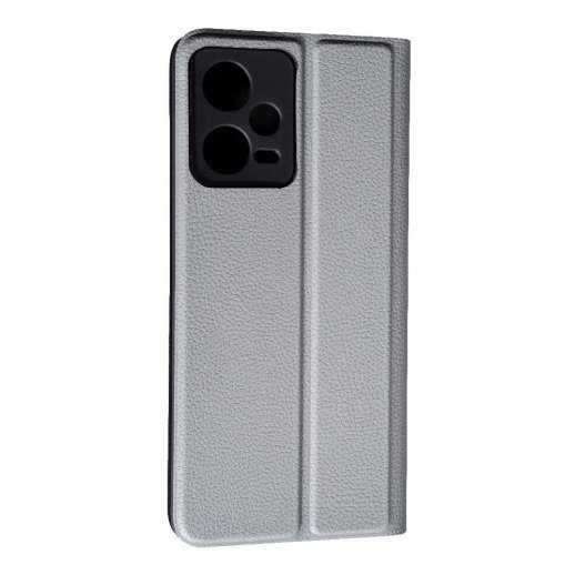 Книжка Flip Cover Elite для Xiaomi Redmi Note 12 Pro (5G) Grey