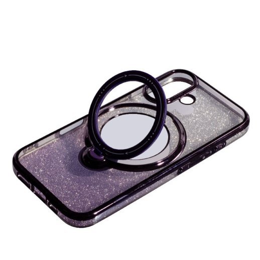 Накладка TPU With Stand для Apple iPhone 16 Violet