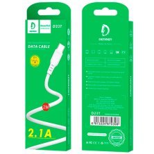 Кабель USB Denmen D23T USB - Type-C (2.1A) 2 метри