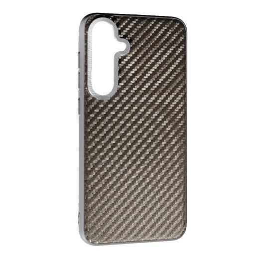 Накладка Carbon With Magsafe для Samsung S25 Titanium