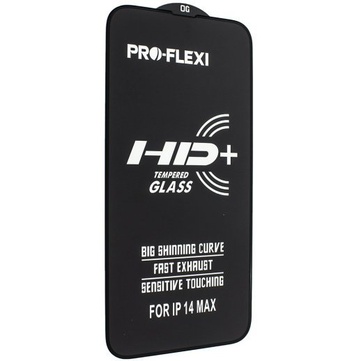 Захисне скло PRO-FLEXI HD+ APPLE iPhone 14 PLUS 6,7" ЧОРНИЙ