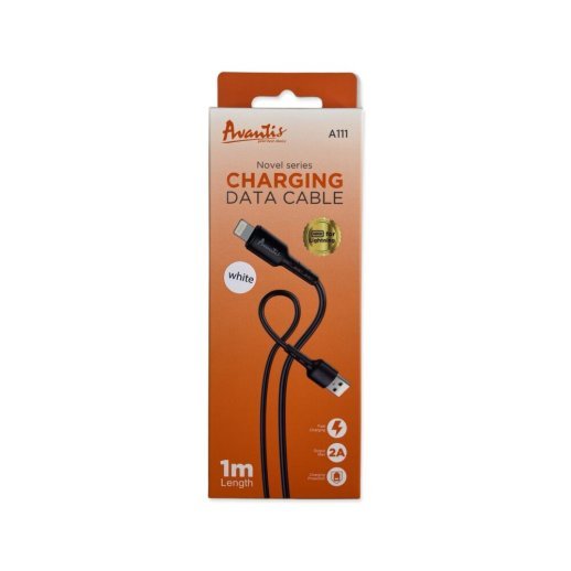 USB Cable Avantis A-111i Novel Lightning Black