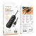 Перехідник BOROFONE DH6 Erudite USB HUB 4-в-1 100 Mbps (USB на USB 2.0*3шт. + RJ45) довжина 1,2 метри