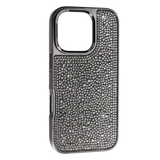Накладка Puloka Diamonds для Apple iPhone 16 Pro Max Grey