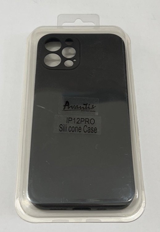 Avantis Full Silicone Case Apple Iphone 12 Pro (camera protect) Білый