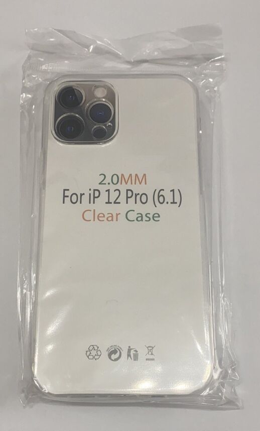 Case Clear for Apple Iphone 12 Pro Прозрачный