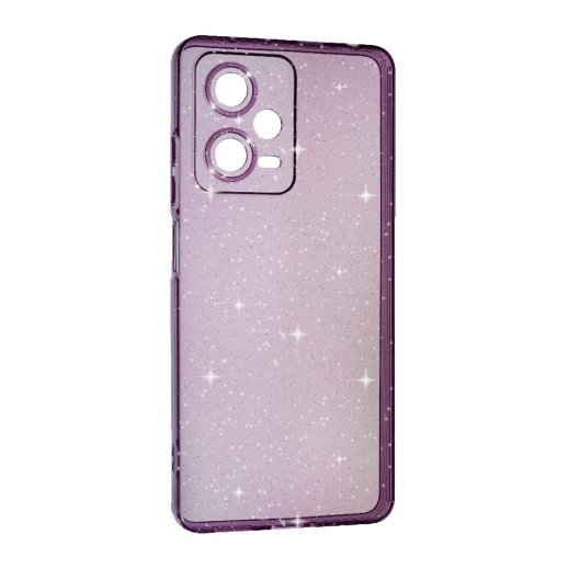 Силіконовий чохол Clear Shine для Xiaomi Redmi Note 12 Pro (5G) Violet