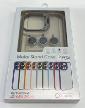 Чехол Metal Stand Case Apple Iphone 13 ProMax New Gray 1