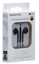 Дротові навушники BOROFONE BM30, чорний