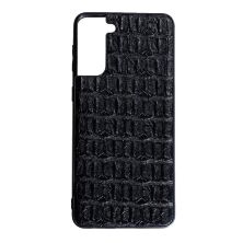 Накладка Leather Case для Samsung S21 Plus Кроко
