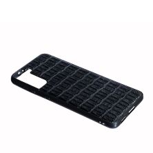 Накладка Leather Case для Samsung S21 Plus Кроко