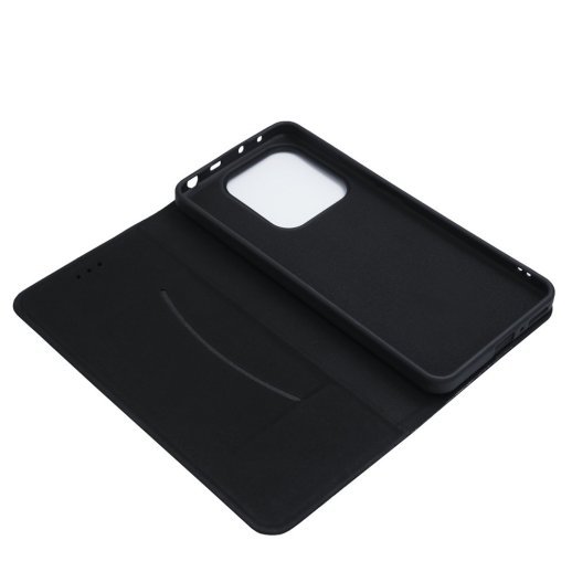 Книга Flip Cover Carbon для Xiaomi Redmi Note 14 (5G) Black