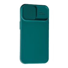 Силікон Case Camera для Apple iPhone 14 Plus Green