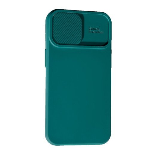 Силікон Case Camera для Apple iPhone 14 Plus Green
