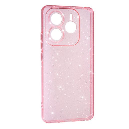 Силікон Clear Shine для Xiaomi Redmi Note 14 (4G) (UA/EUROPE) Pink