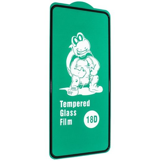 Захисне скло 18D із захисним бортом OPPO A72 ЧОРНИЙ