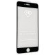 Скло 5D FULL GLUE TRIPLEX APPLE IPHONE 6 PLUS | 6S PLUS ЧОРНИЙ тех. пак.